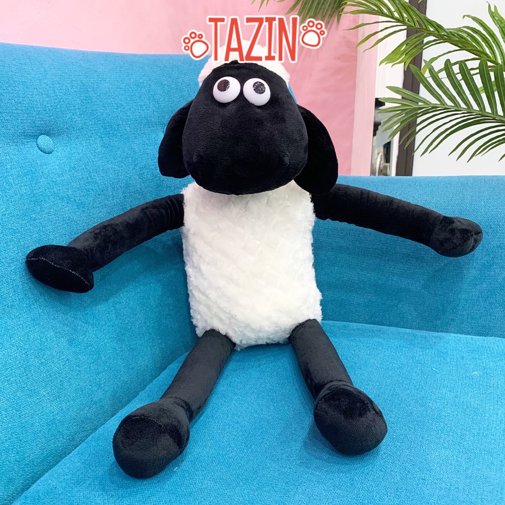 Gấu bông con cừu shaun the sheep cho bé, thú bông cừu cho bé cao cấp TAZIN