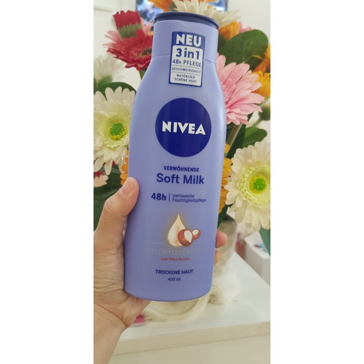 Gm store- Sữa dưỡng thể Nivea soft milk 400ml | BigBuy360 - bigbuy360.vn