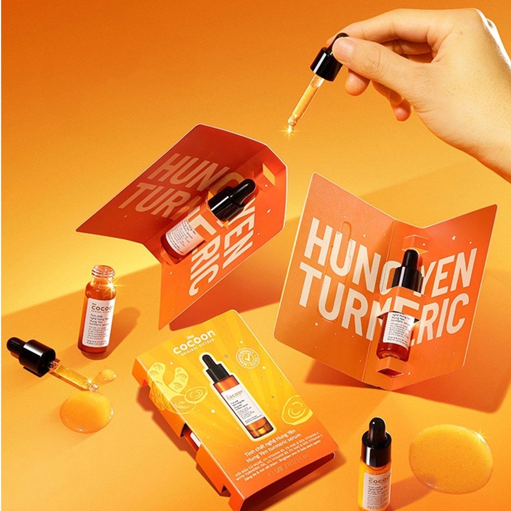 Tinh chất nghệ Hưng Yên cocoon x2.2  với 22% vitamin C 5ml - 30ml