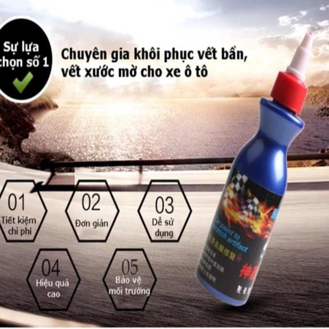 kem xóa vết xước sơn xe ô tô - xe máy