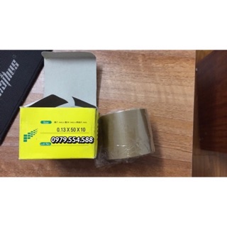 Băng dính chịu nhiệt máy hút chân không bề rộng 5cm - Vải chịu nhiệt máy hút chân không, vải lót máy hàn miệng túi