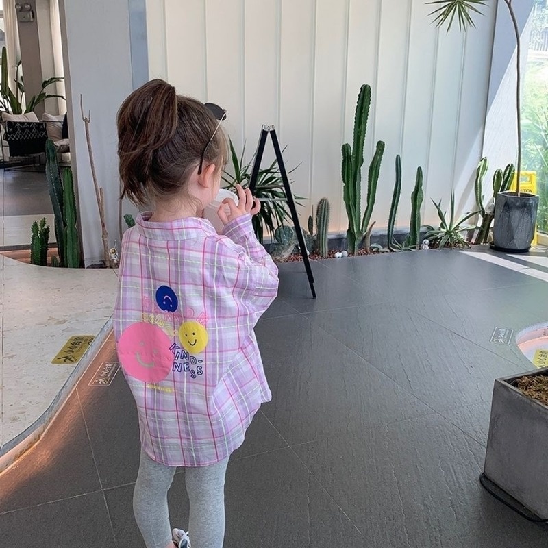 Áo Sơ Mi Thiết Kế Mới Mùa Thu Cho Bé Gái