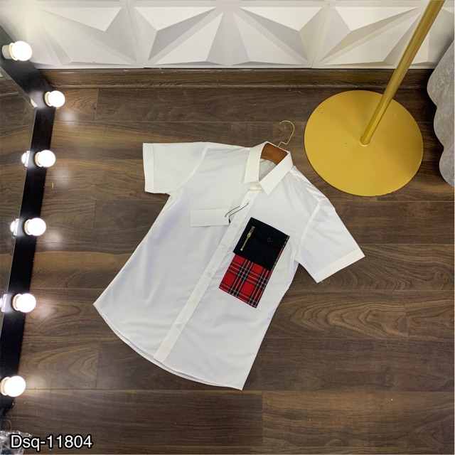 Sơ mi cộc tay thiết kế shop tự chụp 100%