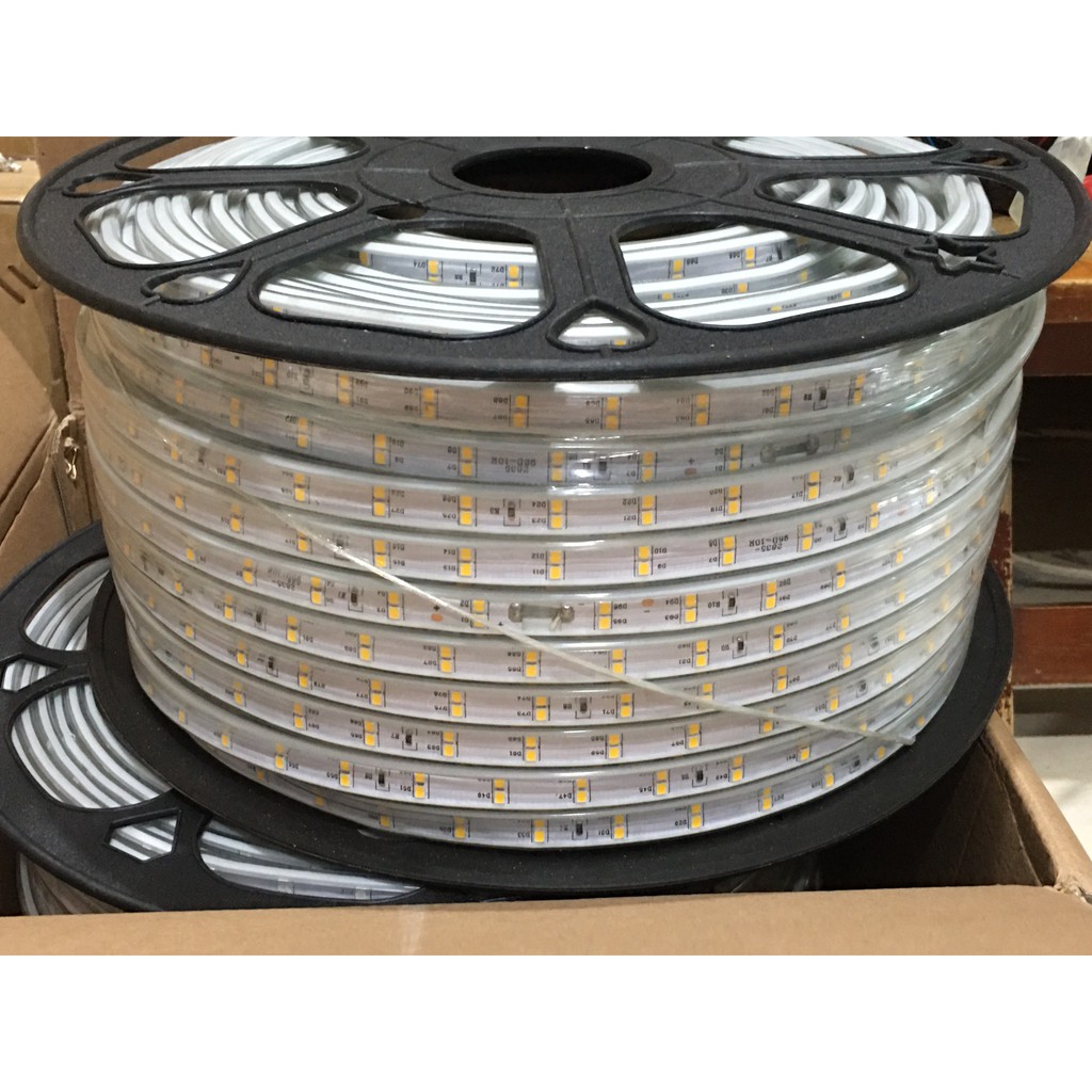 Combo 3m, 5m, 10m, 15m, 20m Led dây 2 hàng 2835 - 120 mắt  đấu sẵn nguồn