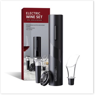 Set dụng cụ mở Vang Cao cấp Serve Boss (Black) - cao cấp