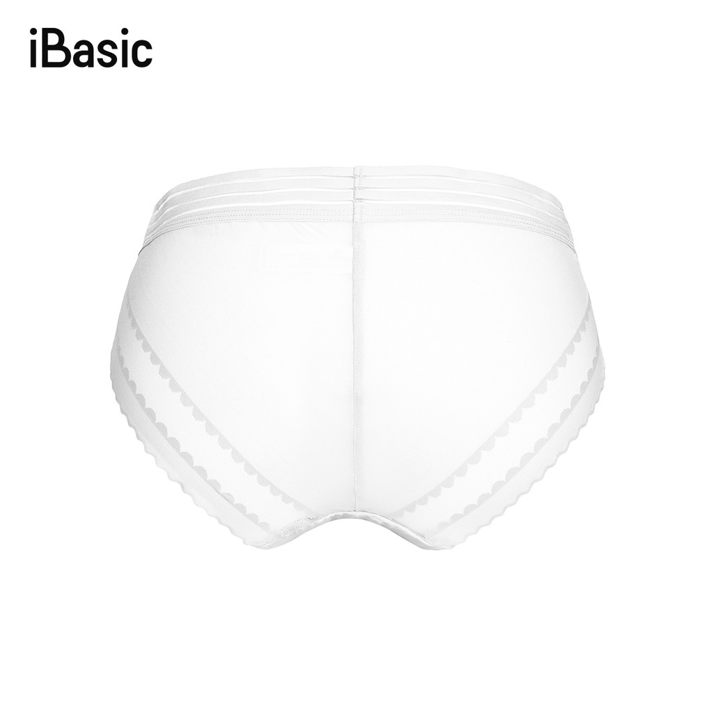 [Mã WABR1512 giảm 12% đơn 99K]Quần lót nữ bikini ren iBasic PANW114