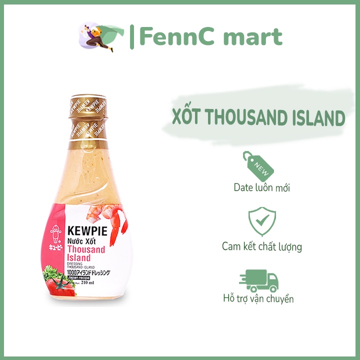 Nước Xốt Thousand Island 🥝FREESHIP🥝 Sốt Thousand Island hiệu Kewpie