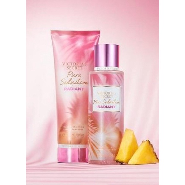 Xịt Thơm  Toàn Thân Victoria’s Secret Radiant Fragrance Mist (250ml)