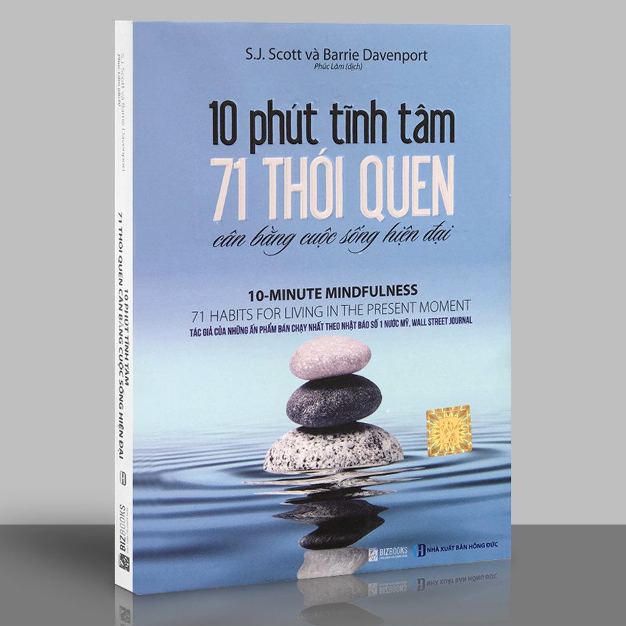 Sách - 10 Phút Tĩnh Tâm - 71 Thói Quen Cân Bằng Cuộc Sống Hiện Đại