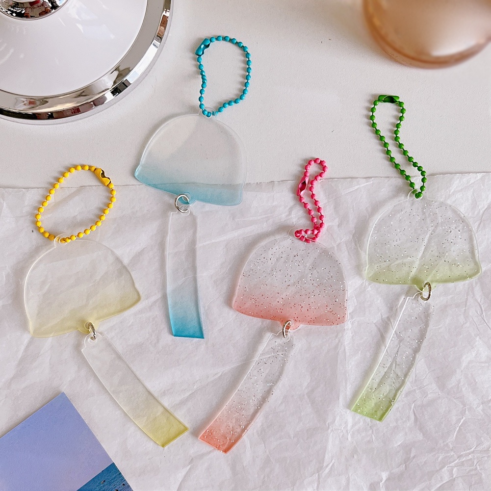 Móc Khóa Hình Chuông Gió Hoa Ngọt Ngào