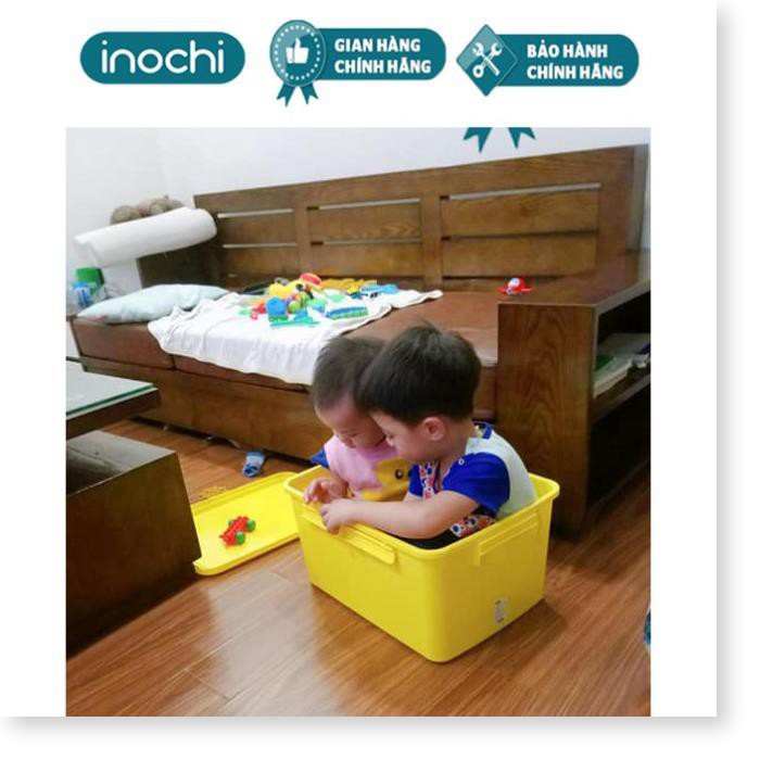 Thùng Đựng Đồ Chơi -Cho Bé Notoro INOCHI 18L Cao Cấp Đựng Đồ Chơi An Toàn, Gọn Gàng Cho Bé THDN18L