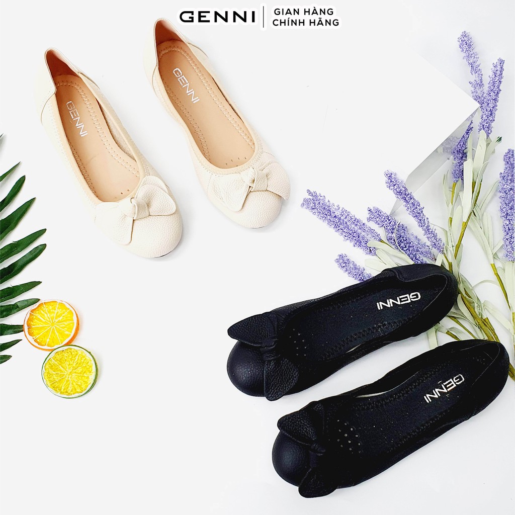 Giày bệt nơ da thật GE474 - Genni | BigBuy360 - bigbuy360.vn