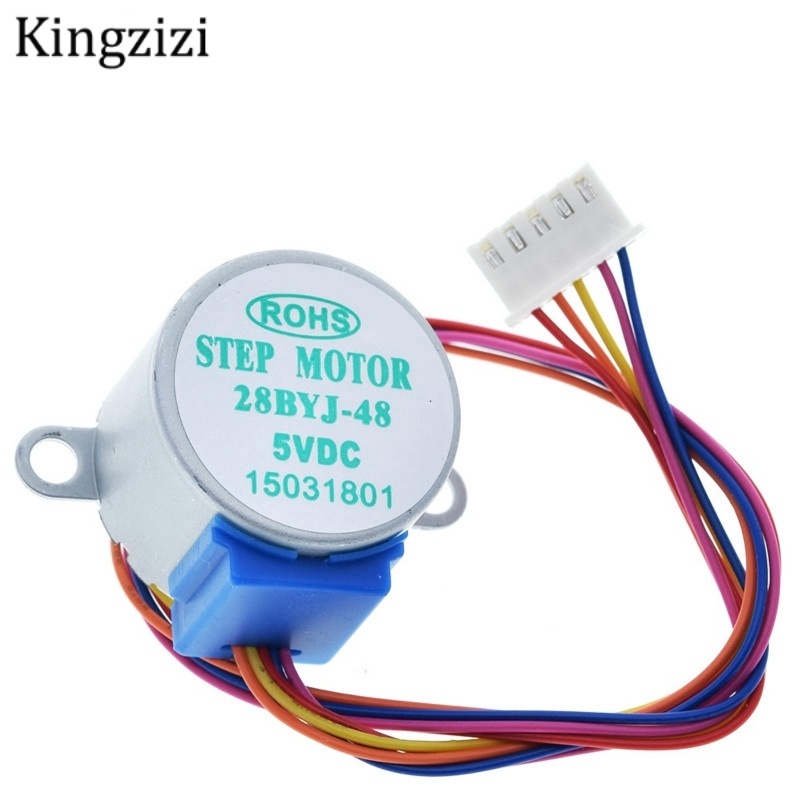 Bộ Động Cơ Bước 28byj-48-5v + Bảng Mạch Điều Khiển Uln2003 Cho Arduino