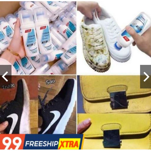 [Mã WAMT10K giảm 10k cho đơn 0k] Nước Vệ Sinh GiàyFREESHIP TOÀN QUỐCGiúp Tẩy Trắng Giày Dép Túi Xách,Nước Lau Giày