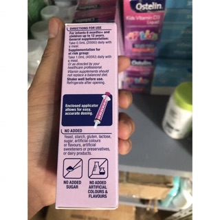 OSTELIN KIDS VITAMIN D3 LIQUID (date xa)