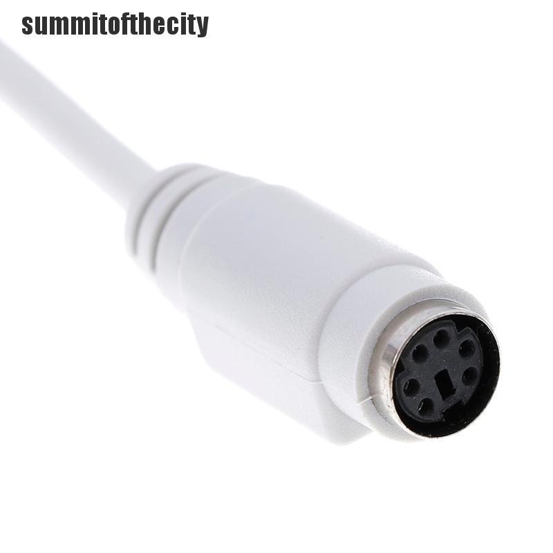 Dây cáp chia chuyển đổi 1 sang 2 cổng đọc thẻ nhớ chuột và bàn phím máy tính laser PS2 tiện lợi
