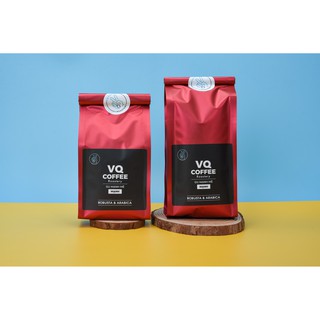 Cà phê MộcVQ -Gu Mạnh Mẽ- phối trộn hạt coffee Arabica-Robusta hảo hạng