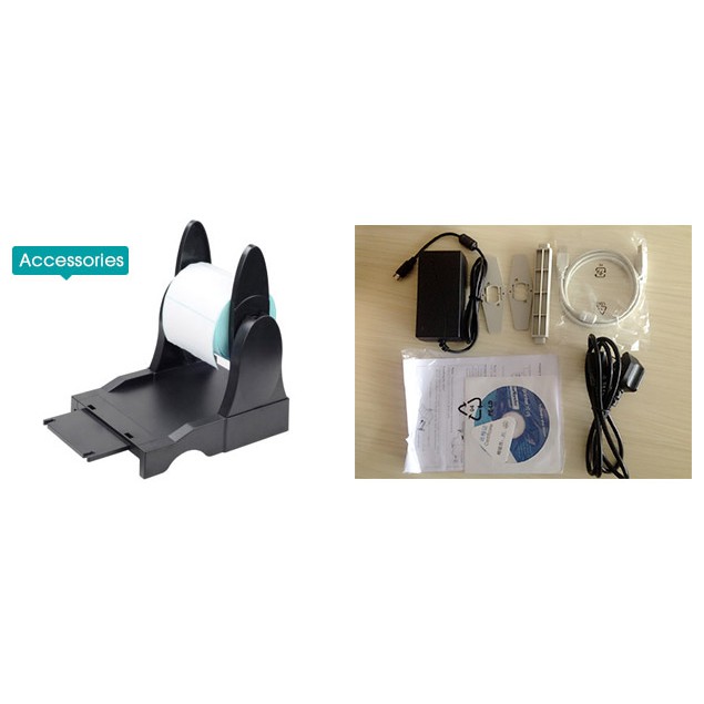 (in trên điện thoại) Máy in đơn hàng sàn TMĐT, in mã vạch, giấy dán tự dính hổ trợ in trên iphone [LAN+USB] | BigBuy360 - bigbuy360.vn