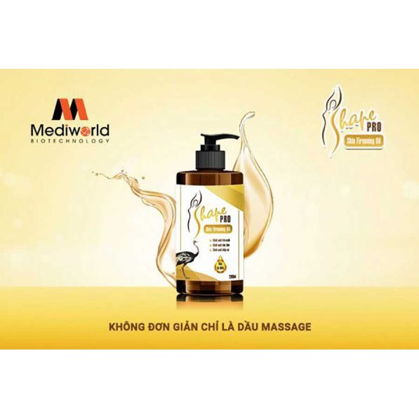 Tinh dầu massage từ thiên nhiên hỗ trợ giảm mỡ, trẻ hóa da S Shape Pro Skin Firming Oil/mediworld