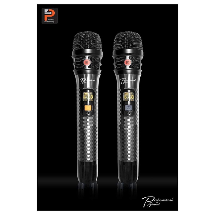 Micro PROSING UHF thay thế loa kéo prossing w15 super, w18c super và các loại loa kéo prosing- 2 cây