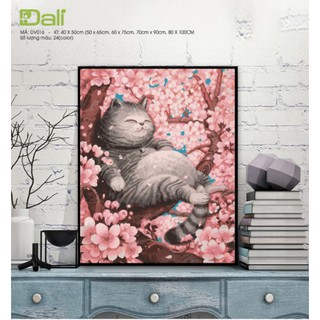 Tranh treo tường tự tô màu số hóa DALI Tranh Anime DV016