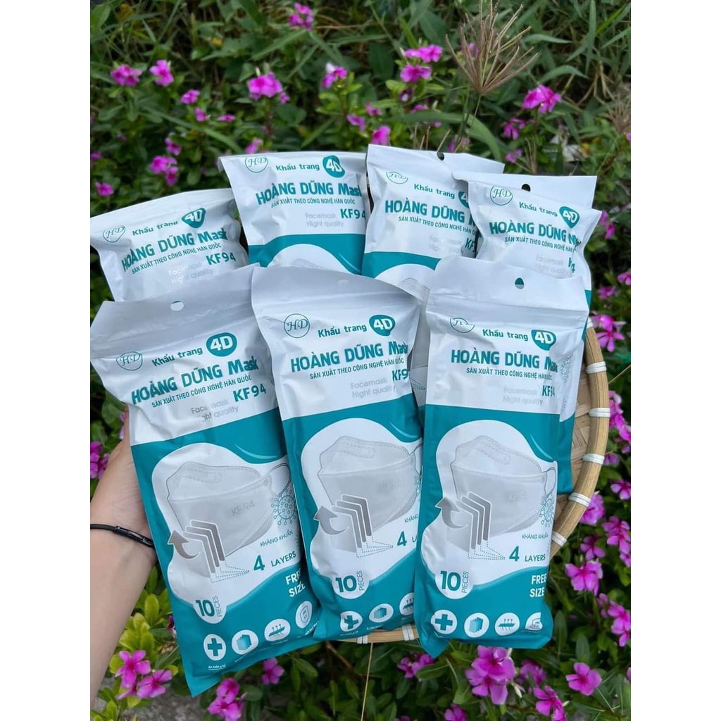 Hộp 10 khẩu trang kháng khuẩn KF94