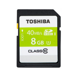 Thẻ nhớ SDHC Toshiba 8GB class 10 40MB/s