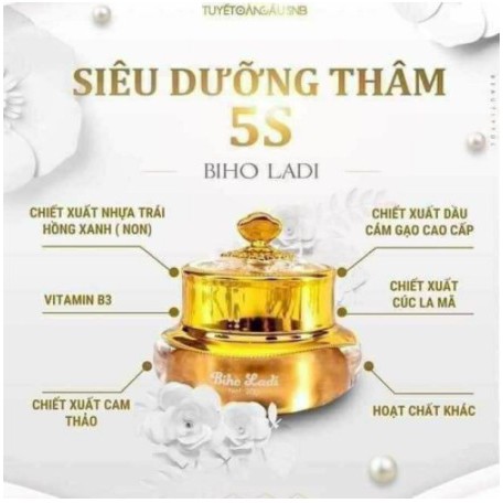 KEM TRỊ THÂM BIHO LADI 5S CHÍNH HÃNG (DƯỠNG THÂM NÁCH, BẸN, BỤNG, MÔNG, BIKINI)