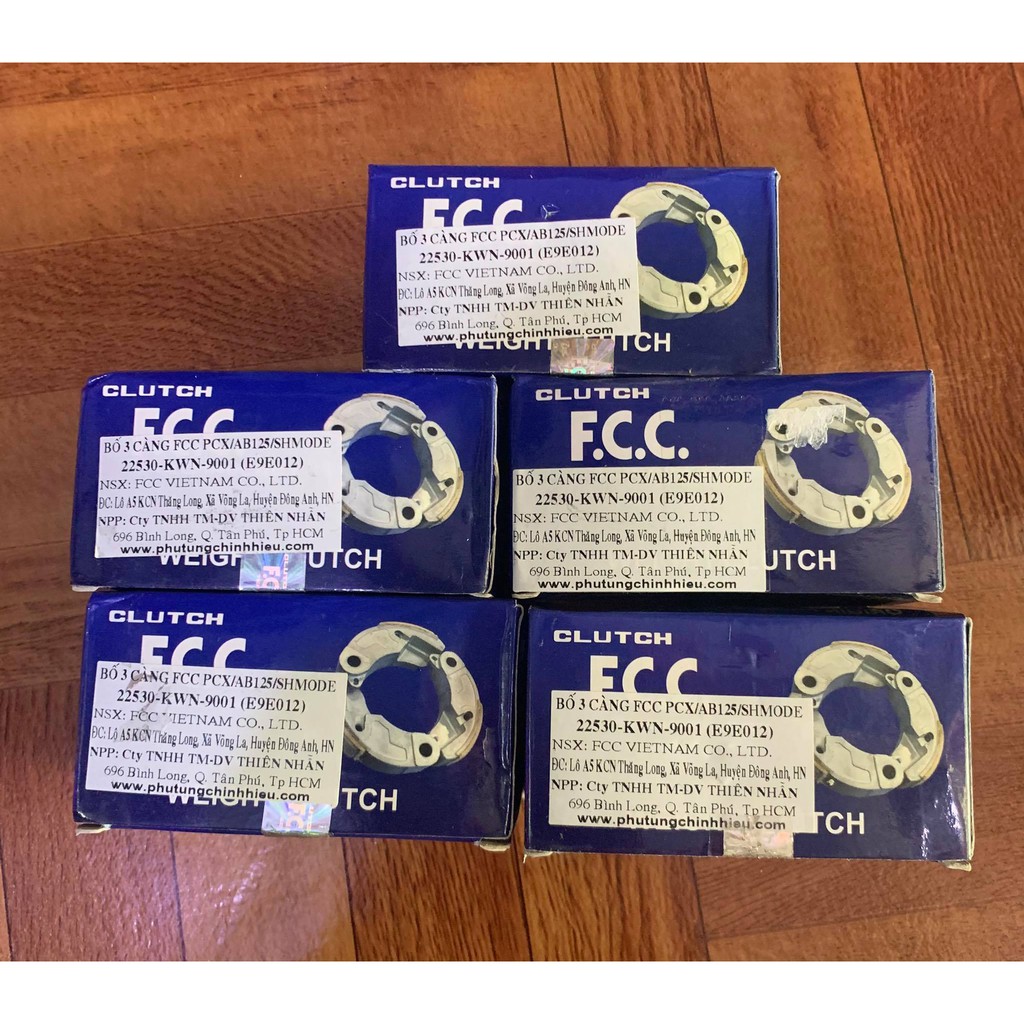 BỐ 3 CÀNG FCC PCX / AB 125 / SH MODE