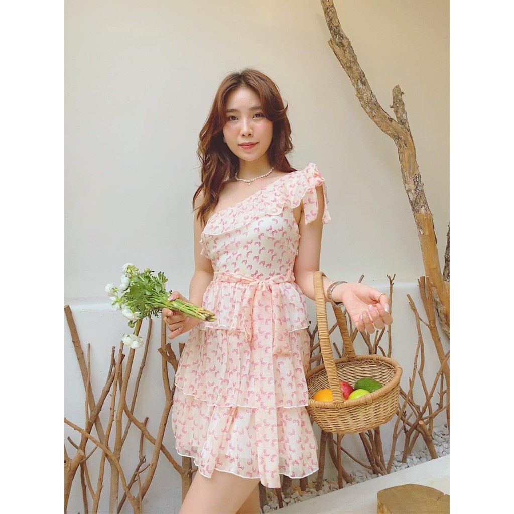 Đầm xoè xéo vai Mosa Dress Gem Clothing SP060456