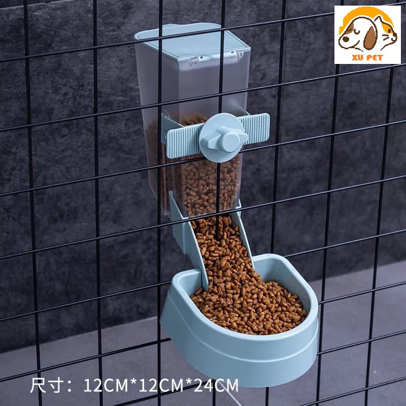 Khay Đựng Thức Ăn Treo Chuồng Tự Động Cho Chó Mèo - Bát Đựng Thức Ăn Cho Chó Mèo