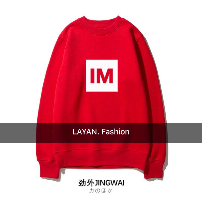 ÁO SWEATER NAM NỮ LOGO IM