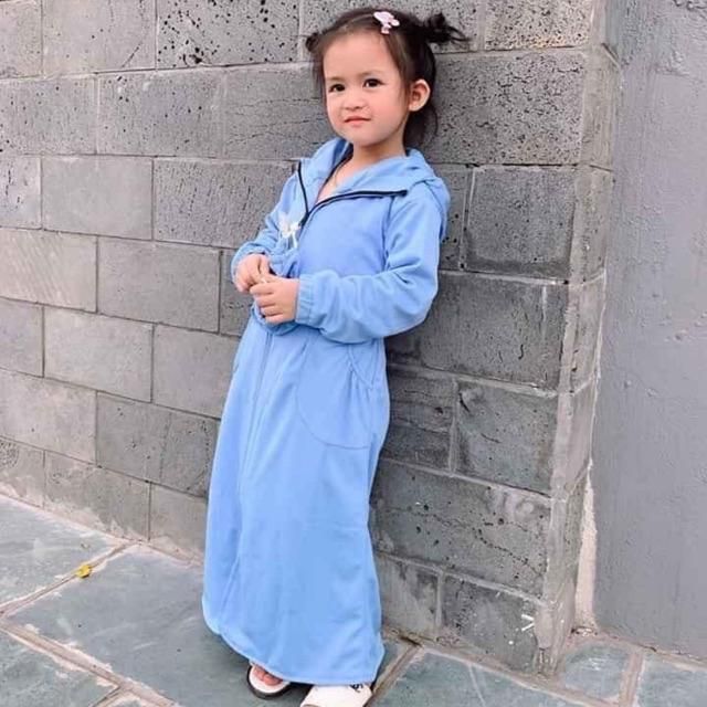 Áo choàng chống nắng , áo thông hơi toàn thân trẻ em