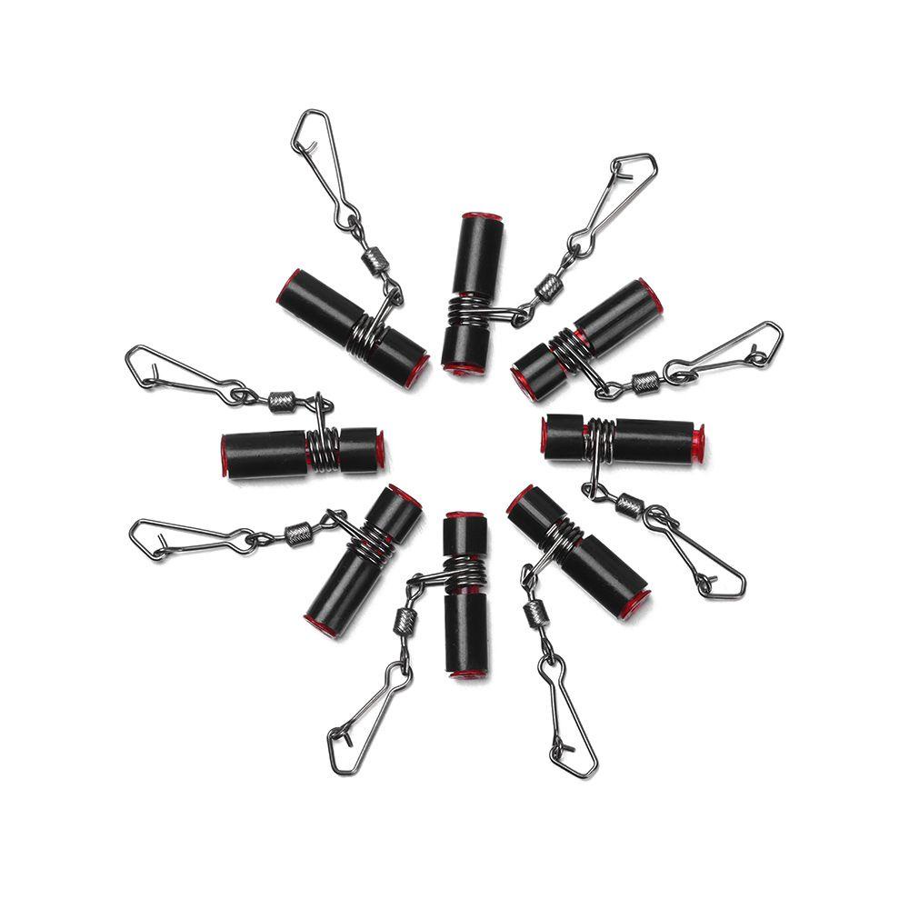 Danilo Set 10 Móc Câu Cá Cân Bằng Chống Rối Bằng Nhựa