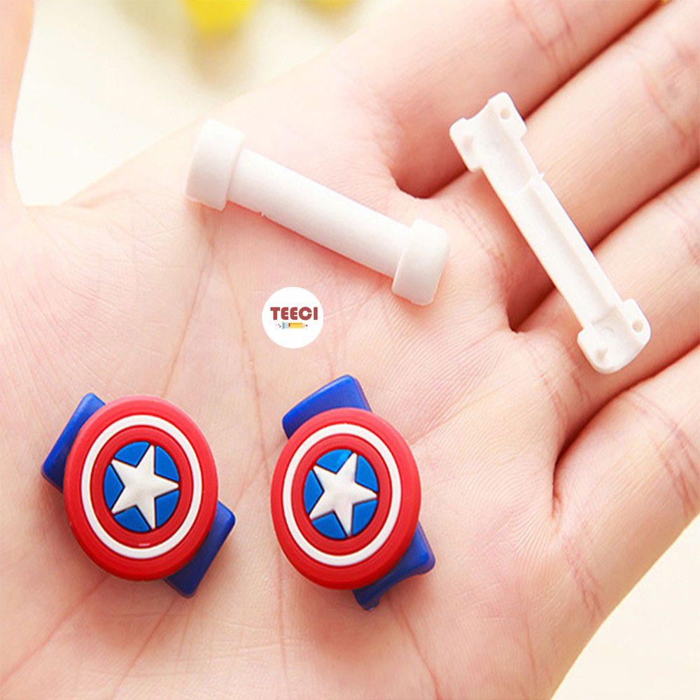 &lt;Ảnh Thật Shop Chụp&gt; Nút Bảo Vệ Dây Sạc Hoạt Hình Cute A532