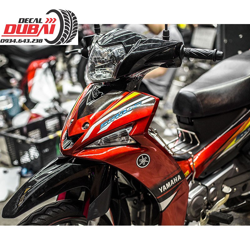Tem xe Sirius Fi Mẫu Mới