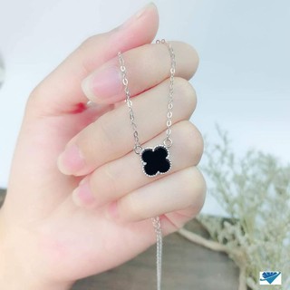 BỘ TRANG SỨC CỎ 4 LÁ BẠC