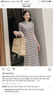 [Thanh lý ] Đầm body dáng dài MOMOCO mặc 1 lần