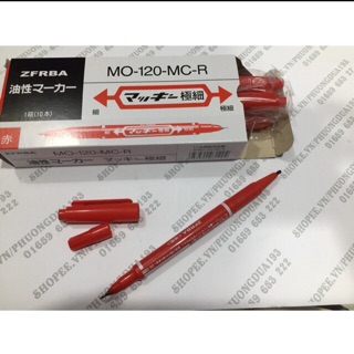 Bút vẽ lên da hộp 10 bút