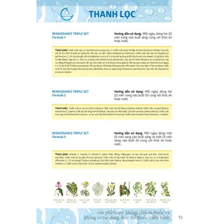 Bộ 3 thải độc tế bào Renaissance Triple Set