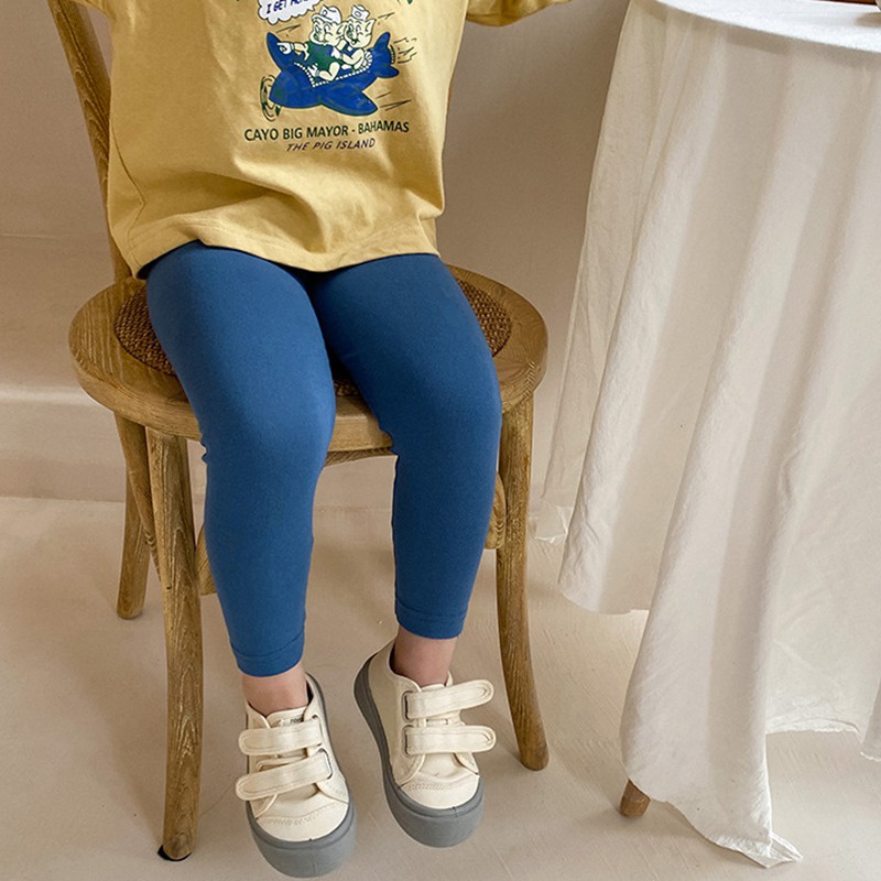 Quần Legging Len Ôm Dáng Xinh Xắn Theo Phong Cách Hàn Quốc Dành Cho Bé Gái