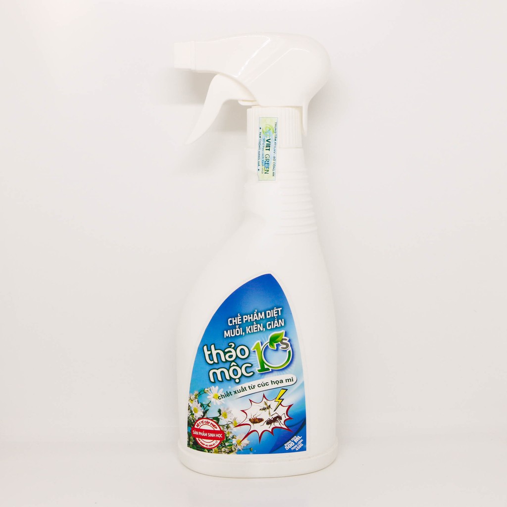 Bình Xịt Diệt Ruồi Muỗi Kiến Ba Khoang Gián Mối Thảo Mộc 10s 100% Sinh Học Chai 500ml An Toàn Cho Trẻ Em Hiệu Quả Cao