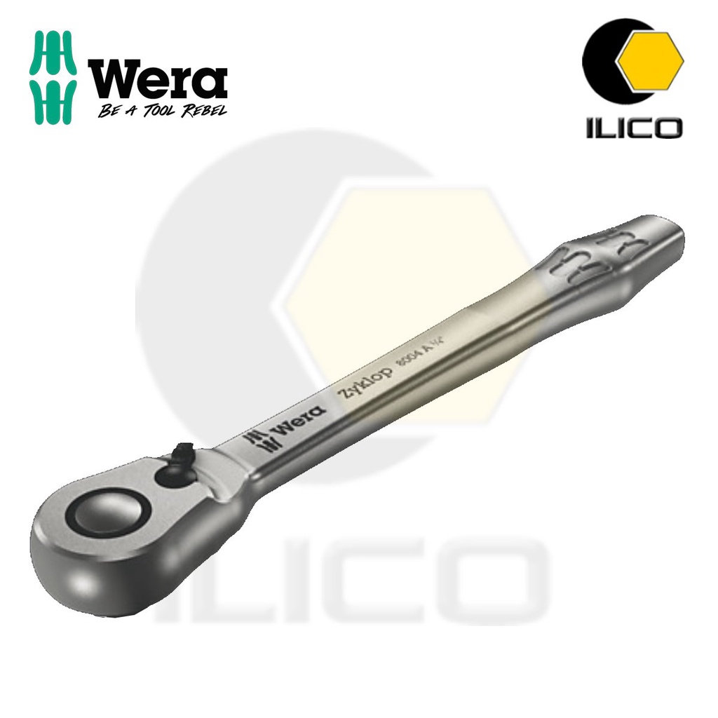 Cần Siết Tròng Cóc 05004004001 Wera 8004 A Zyklop Metal Ratchet 1/4 " - ILICO