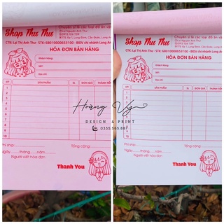 HOÁ ĐƠN 2 LIÊN _ NHẬN IN TỪ 5 CUỐN