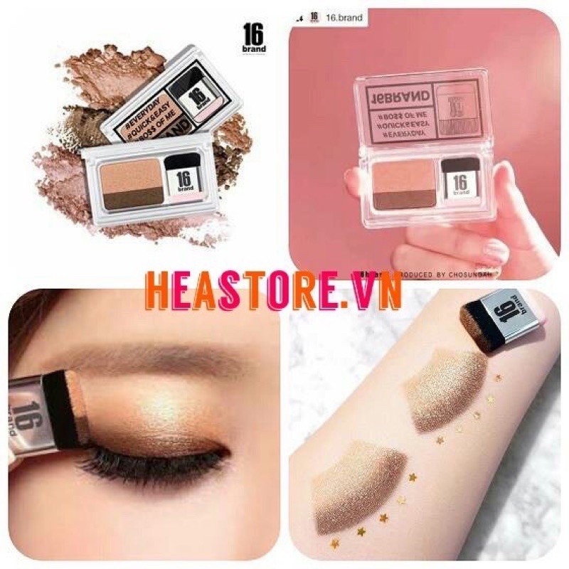 Phấn mắt 16Brand Sixteen Eye Magazine All About Eye | BigBuy360 - bigbuy360.vn