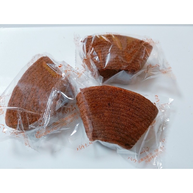 Bánh ngọt cuộn cắt miếng Baumkuchen 225g ( 3 loại )