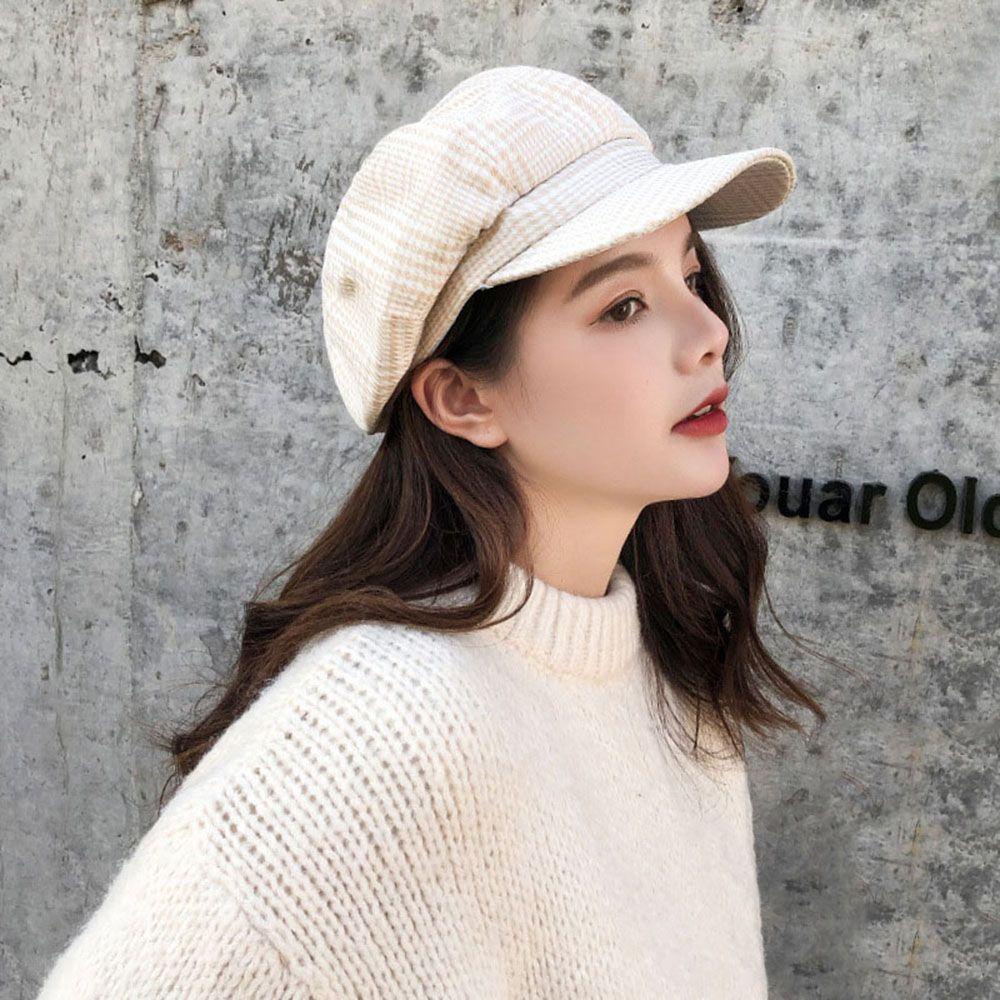 Nón Beret Thời Trang Đường Phố Vintage Cho Nữ