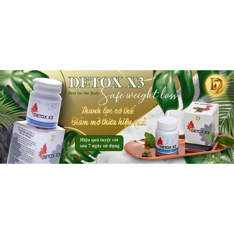 1 hộp detox x3 hàng chính hãng