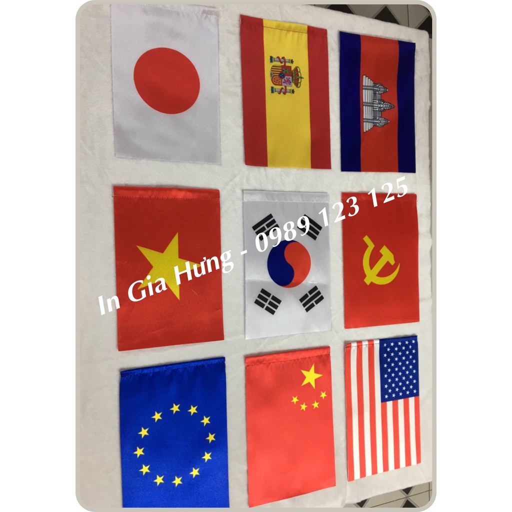 Lá Cờ Để Bàn Các Nước
