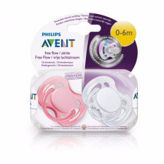 Ty ngậm silicone avent (0-6, 6-9 month)